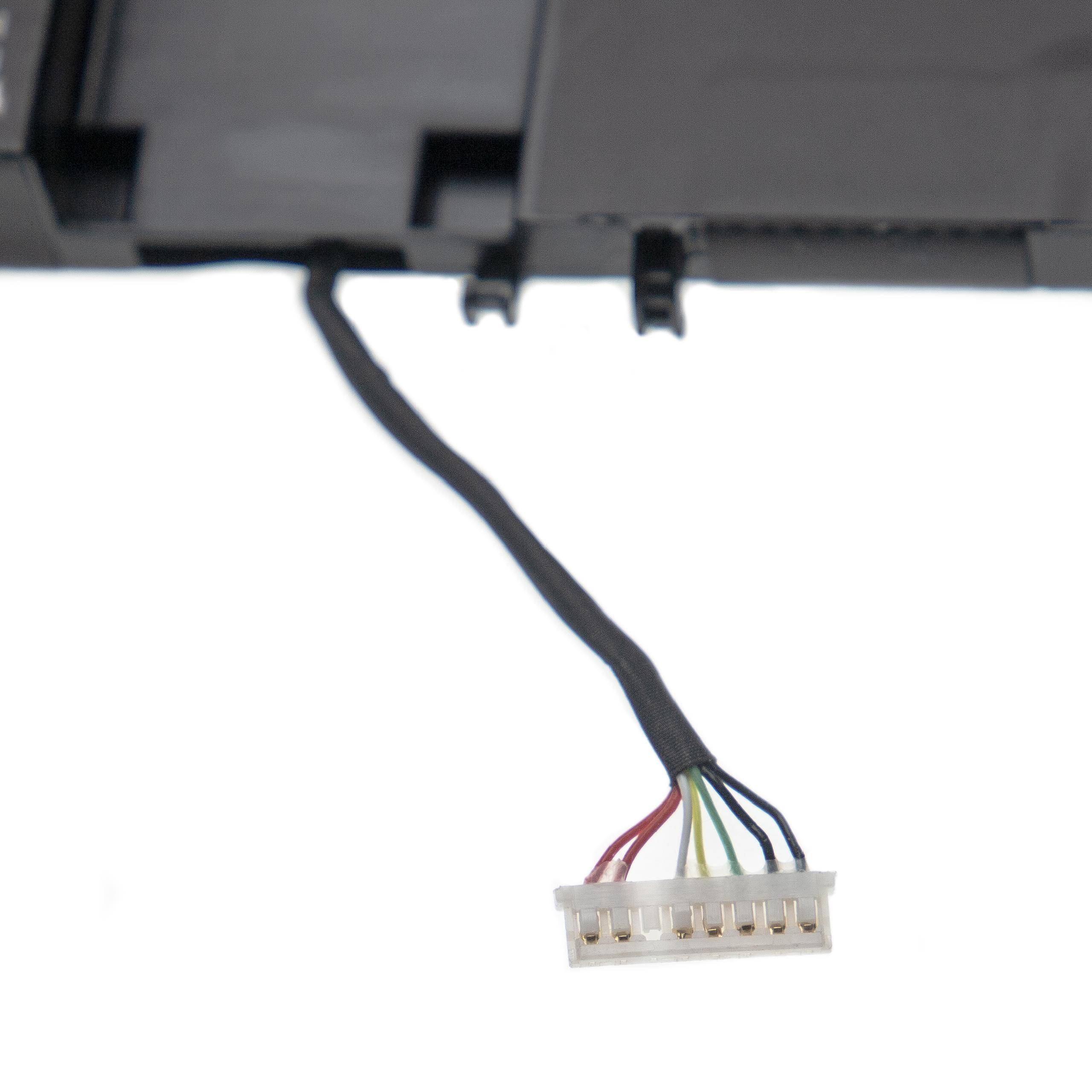 vhbw Akku kompatibel mit Schenker XMG P406, XMG P406-BWX, XMG P406-CMC, XMG P406-MCN, XMG P406-NXS Notebook (3850mAh, 11,1V, Li-Ion)