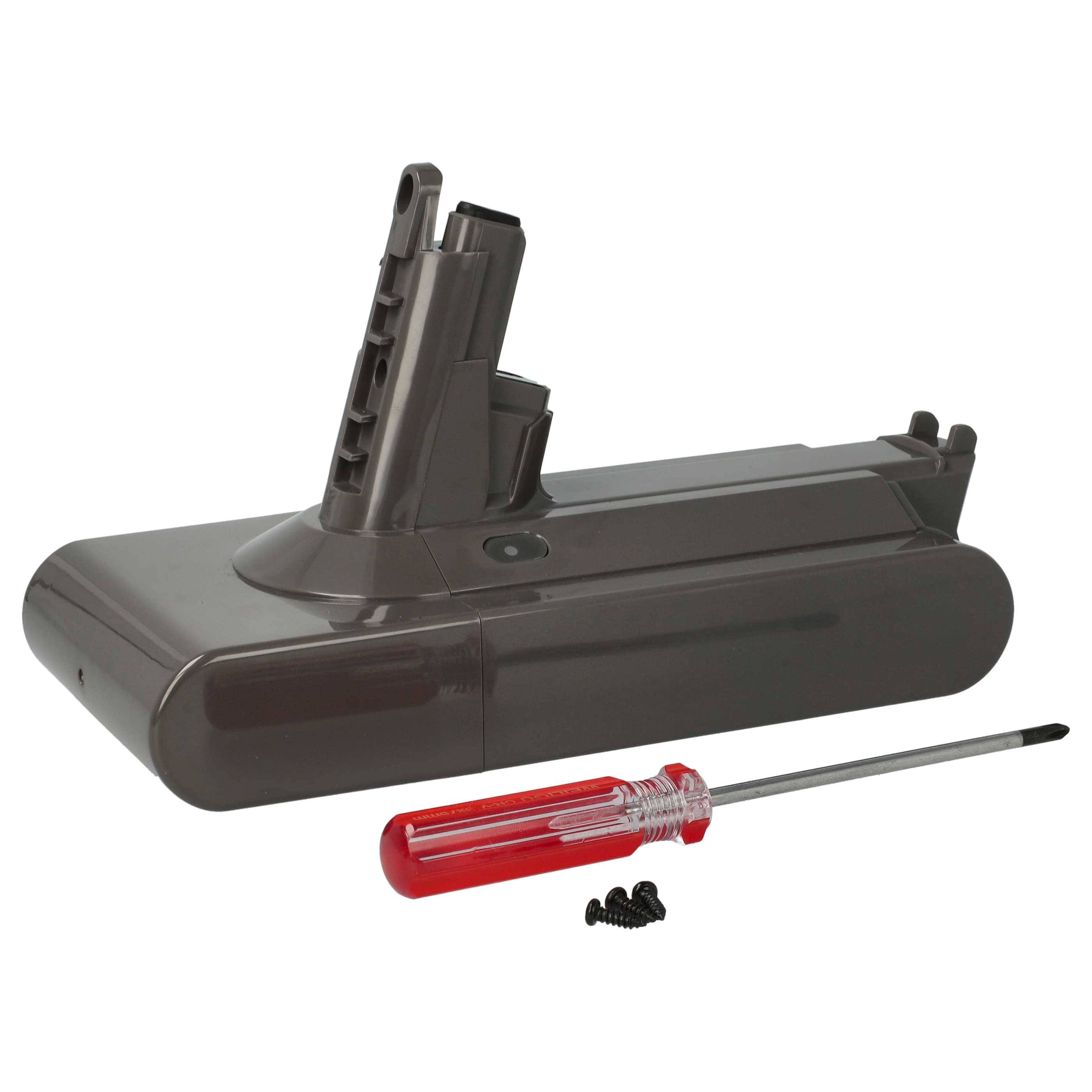 vhbw 1x Akku Ersatz für Dyson 970145-02, 299820 für Staubsauger Anthrazit-Grau (4200 mAh, 25,2 V, Li-Ion)