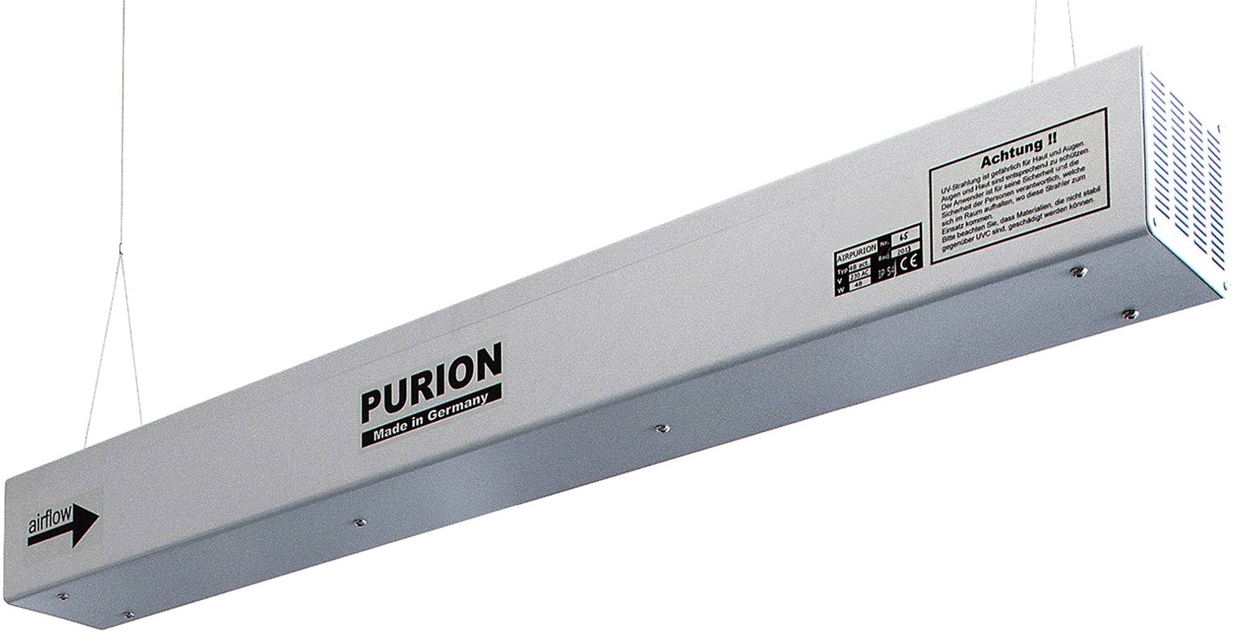 AIRPURION 48 active OTC Luftentkeimung mit integrierter Umwälzung UV-C WS