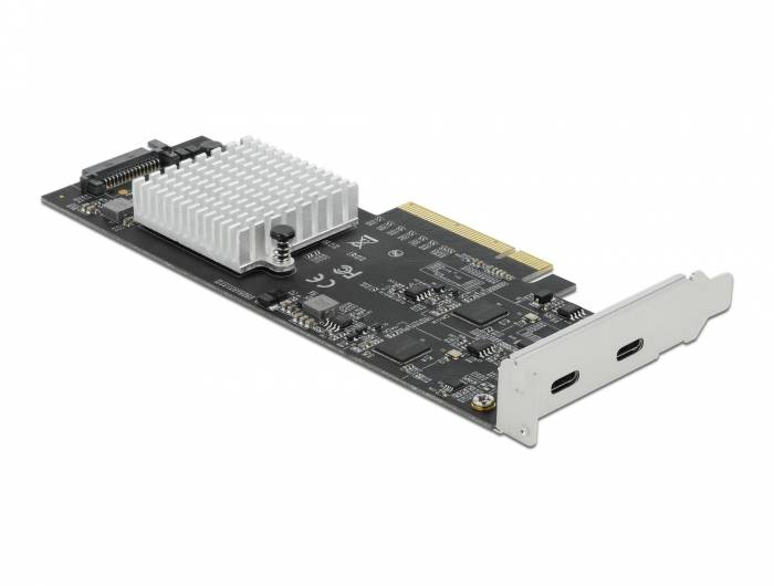 DeLOCK - USB-Adapter - PCIe 3.0 x8 Low-Profile