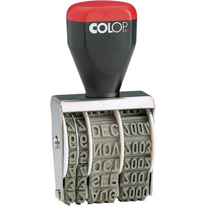 COLOP Datumstempel 05000, Monate in Buchstaben