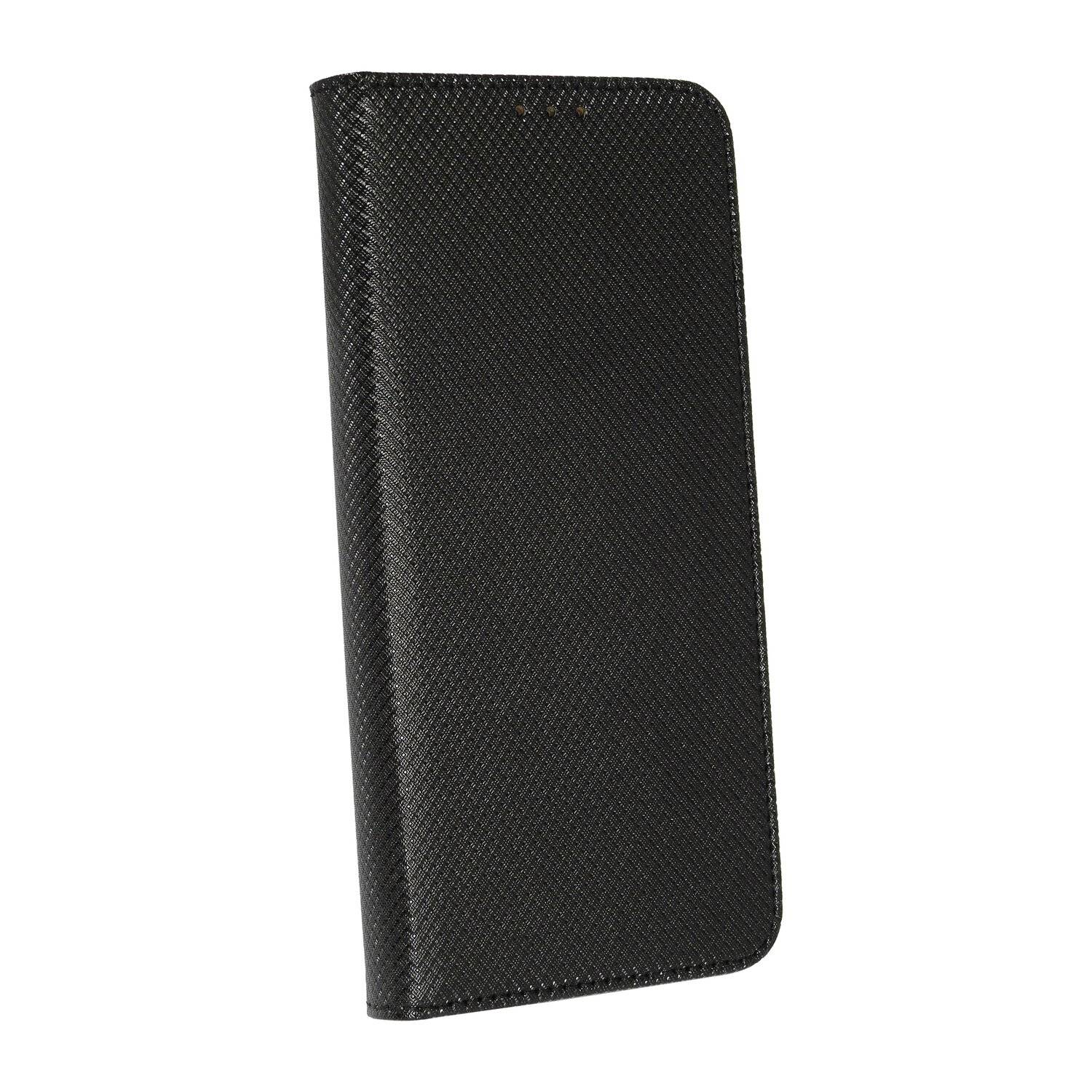Buch Tasche "Smart" für SAMSUNG GALAXY A32 5G Handy Hülle Brieftasche Schutzhülle mit Standfunktion, Kartenfach Schwarz