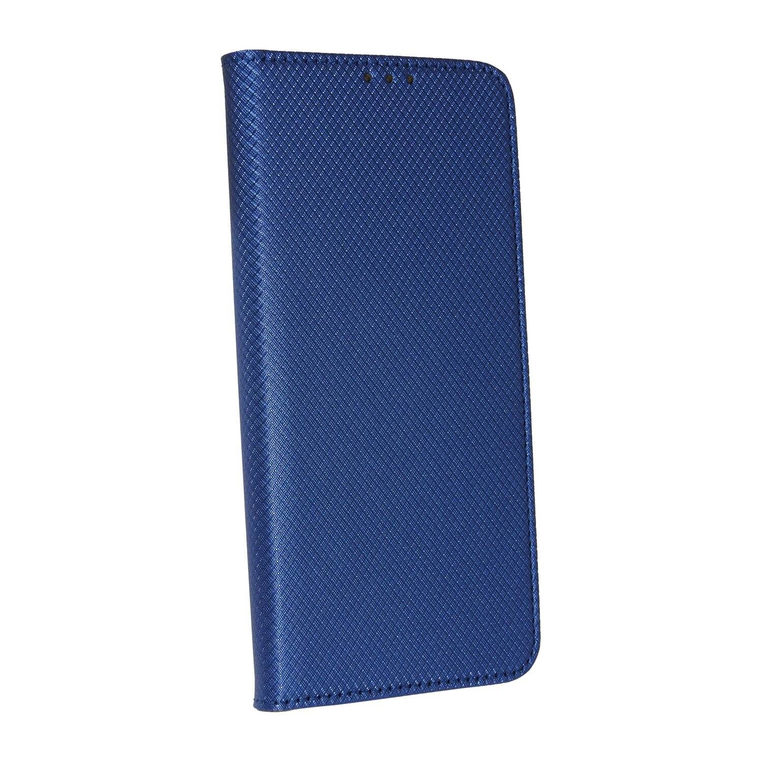 Buch Tasche "Smart" für SAMSUNG GALAXY A32 5G Handy Hülle Brieftasche Schutzhülle mit Standfunktion, Kartenfach Blau