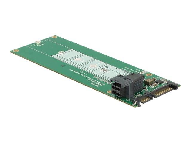 DeLOCK Converter SATA 22 pin / SFF-8643 NVMe > 1 x M.2 NGFF Key M