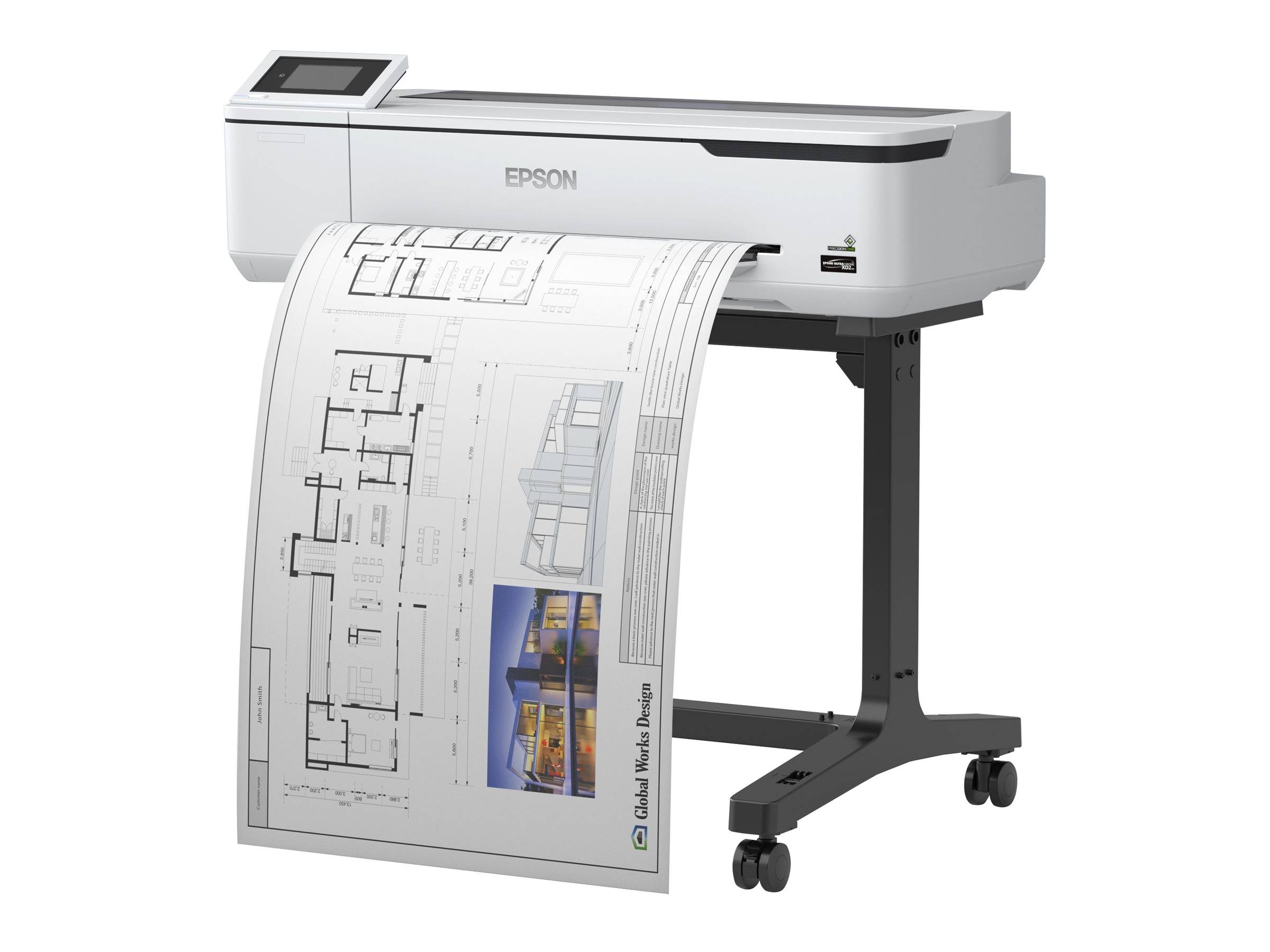 Epson SureColor SC-T3100 - 610 mm (24"") Großformatdrucker - Farbe - Tintenstrahl - Rolle A1 (61,0 cm)