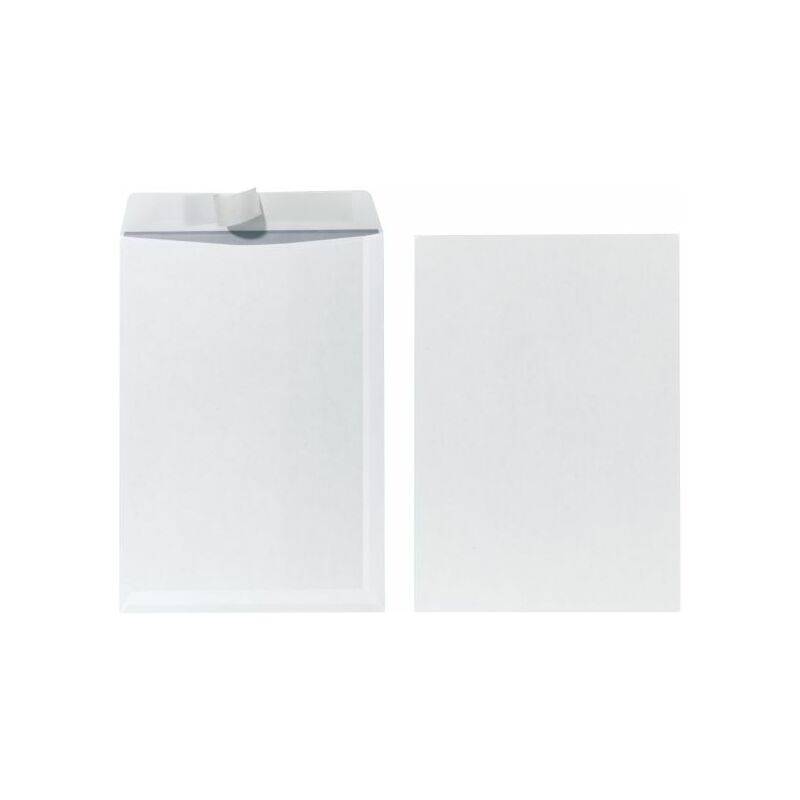 herlitz Versandtasche, DIN C4, ohne Fenster, weiß