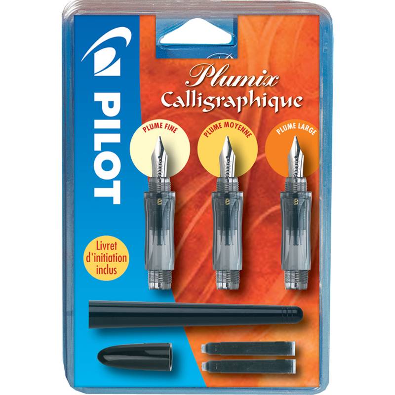 PILOT Kalligraphie-Füllhalter Plumix, 3er Set