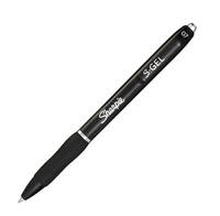 Sharpie S-Gel - Ausziehbarer Gelschreiber - Schwarz - Schwarz - Medium - 0,7 mm