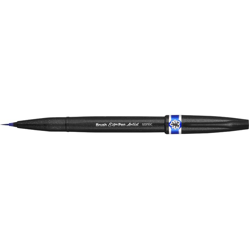 PentelArts Pinselstift Sign Pen Artist, blau