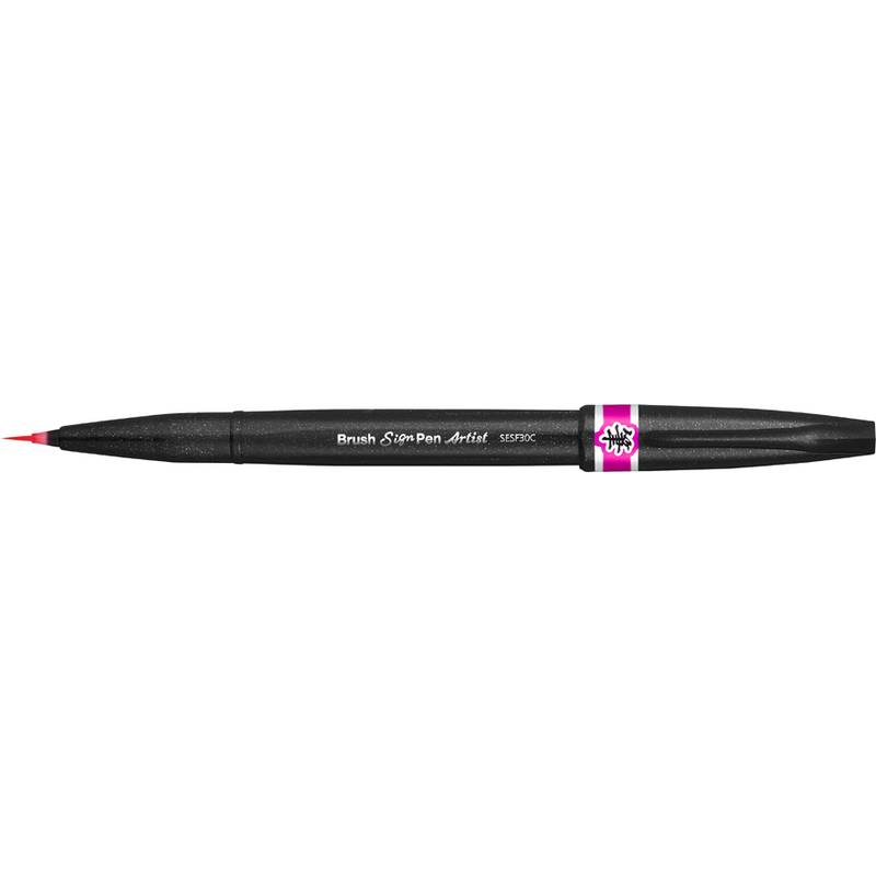 PentelArts Pinselstift Sign Pen Artist, pink