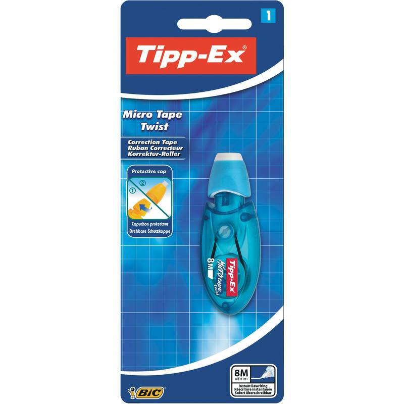 Tipp-Ex Korrekturroller "Micro Tape Twist", Blister