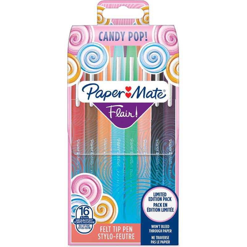 Paper:Mate Faserschreiber Flair "Candy Pop", 16er Etui
