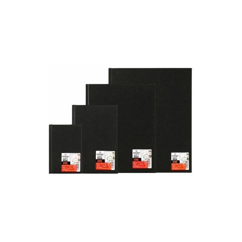CANSON Skizzenbuch ARTBOOK ONE, 279 x 356 mm, schwarz