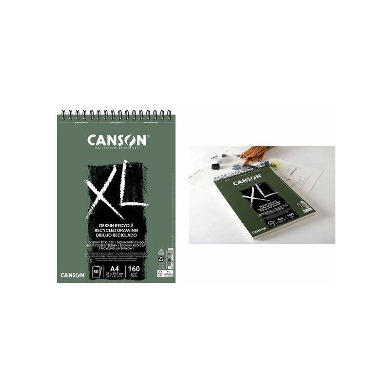 CANSON Skizzen- und Studienblock "XL RECYCLED", DIN A5