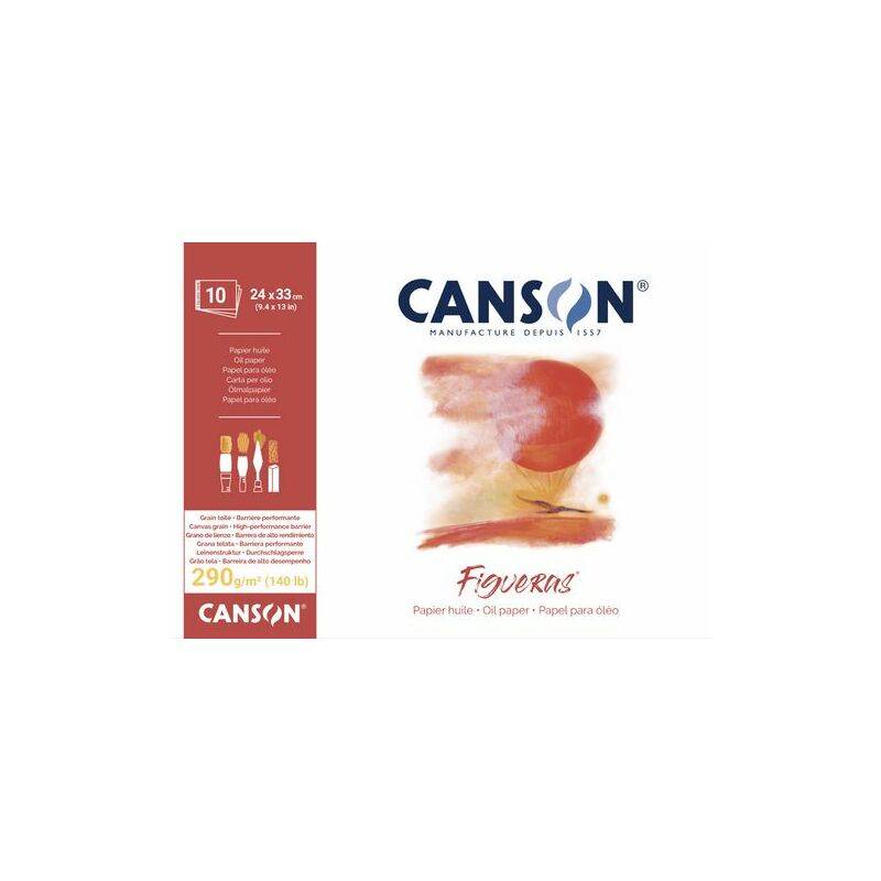 CANSON Zeichenpapierblock "Figueras", 210 x 297 mm, 290 g/qm