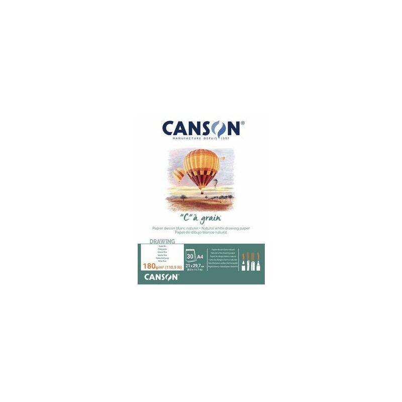 CANSON Zeichenpapierblock "C" à grain, DIN A5, 180 g/qm