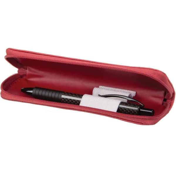 Schreibgeräteetui 5x17x2cm Polyester/Cotton rot
