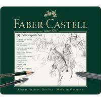 Faber-Castell PITT GRAPHITE - Set Bleistift, Farbstift