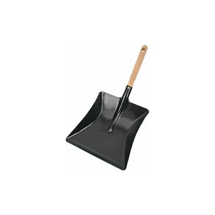 Peggy Perfect Kehrschaufel Metall, ohne Lippe, schwarz