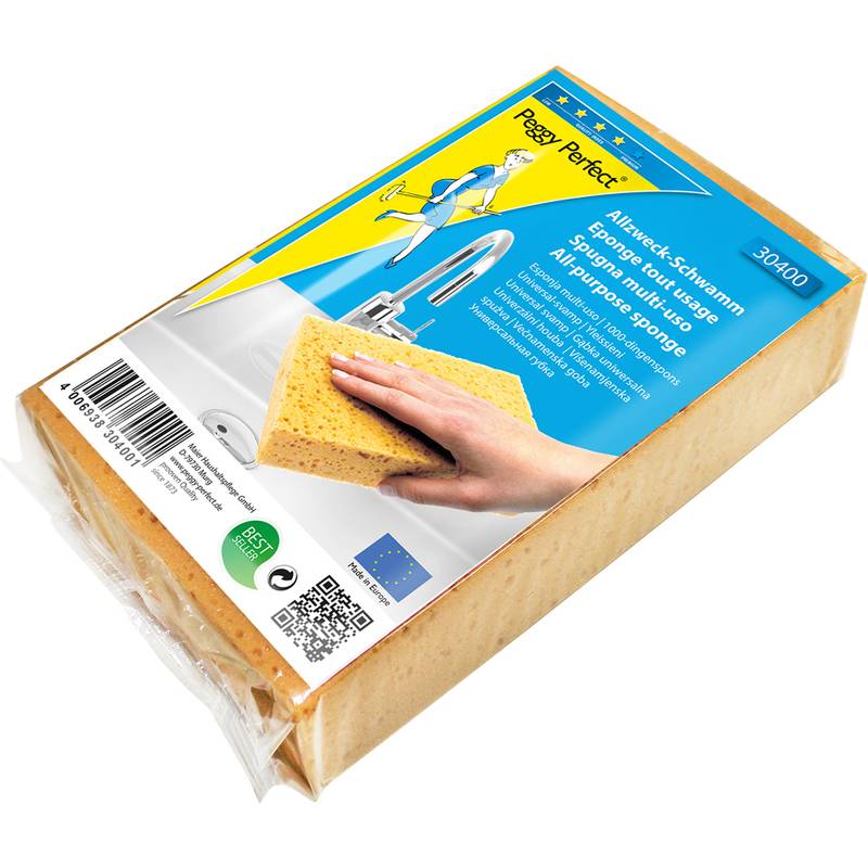 Peggy Perfect Allzweck-Schwamm, (B)200 x (T)125 x (H)50 mm