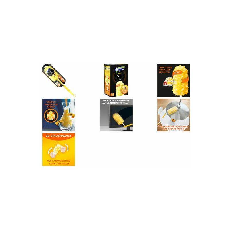 Swiffer Staubmagnet 360 Grad Ersatztücher - Nachfüllpack