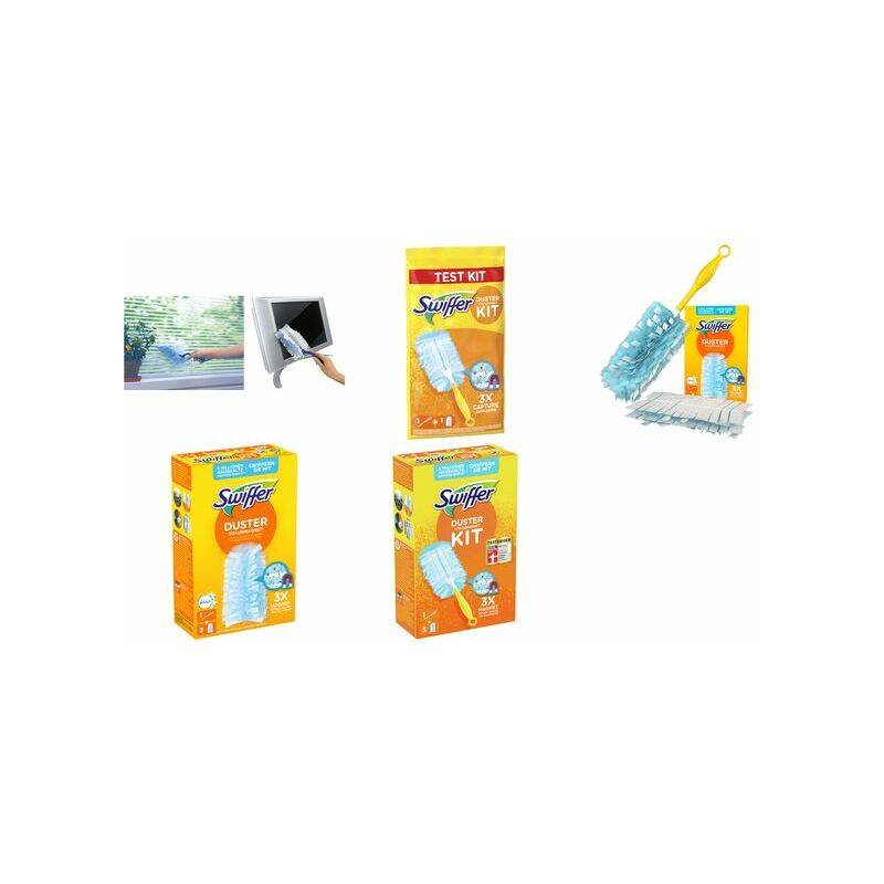 Swiffer Staubmagnet Starter-Set, 1 Handgriff + 1 Tuch