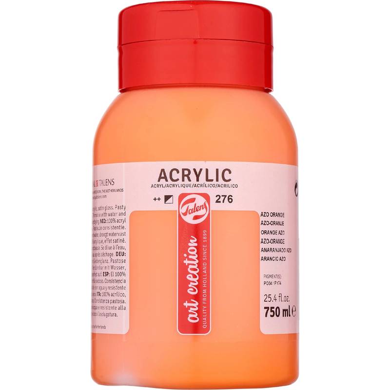 ROYAL TALENS Acrylfarbe ArtCreation, azo-orange, 750 ml