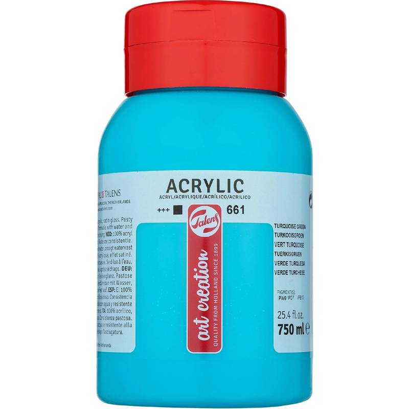 ROYAL TALENS Acrylfarbe ArtCreation, türkisgrün, 750 ml