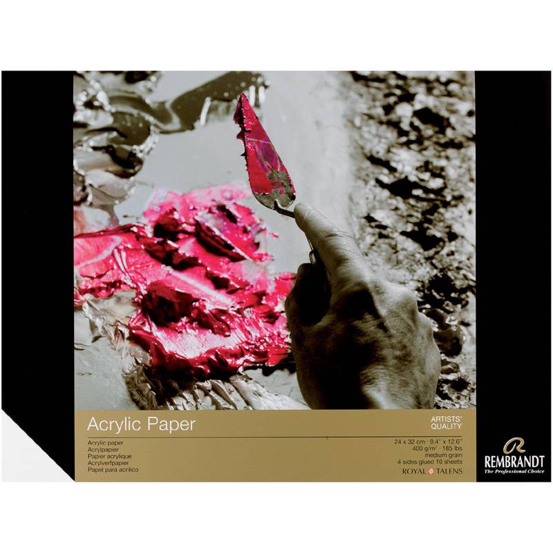 ROYAL TALENS REMBRANDT Künstlerblock "Acryl", 240 x 320 mm