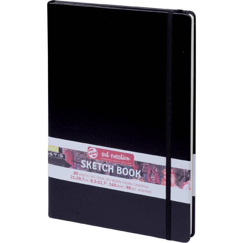 ROYAL TALENS Skizzenbuch Art Creation, 210 x 297 mm, schwarz