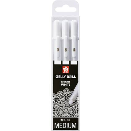SAKURA Gel-Tintenroller Gelly Roll Real White, 0,4 mm
