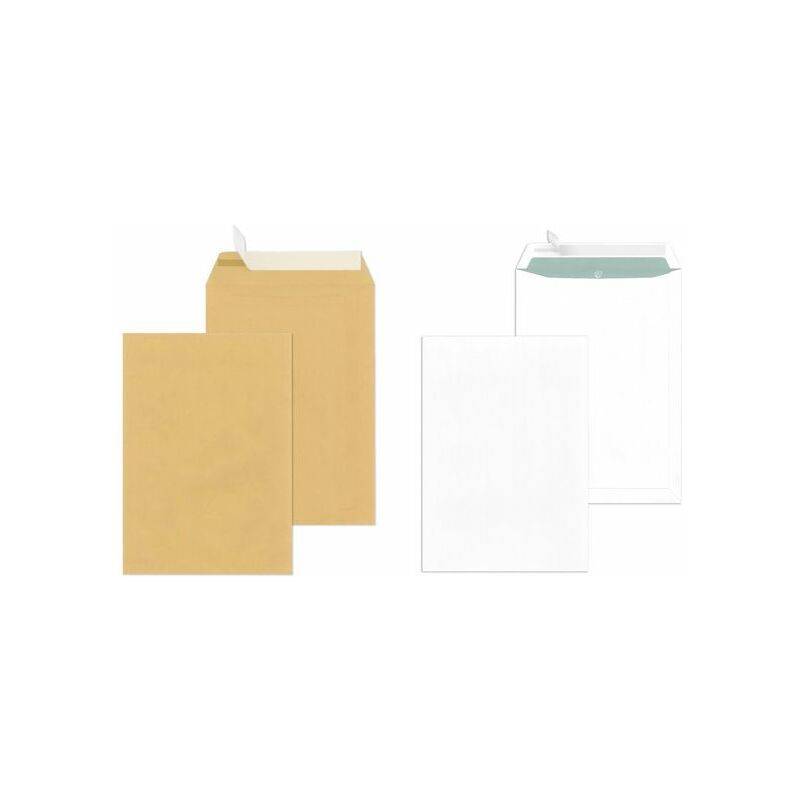 MAILmedia Versandtaschen B4 haftklebend, ohne Fenster