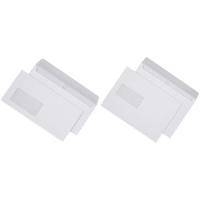 MAILmedia Briefumschläge DIN lang, haftklebend, mit Fenster