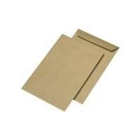 MAILmedia Versandtaschen C4 naßklebend, ohne Fenster, braun Recycling, 110 g-qm (38106-7)