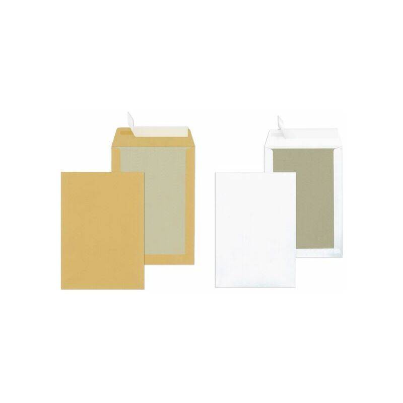 MAILmedia Papprückwandtaschen C4, ohne Fenster, 110 g/qm