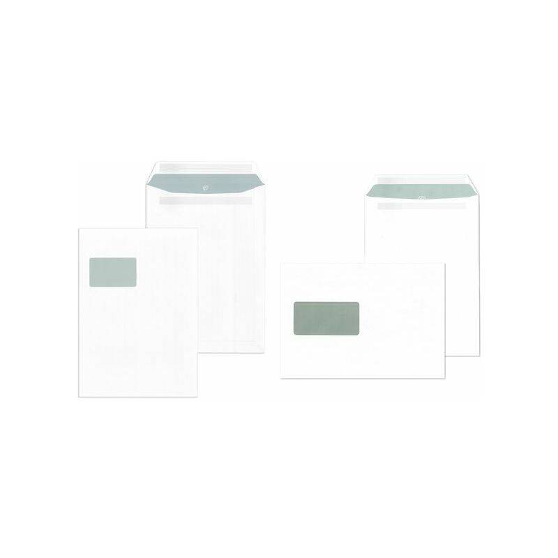 MAILmedia Versandtaschen C4, selbstklebend, mit Fenster