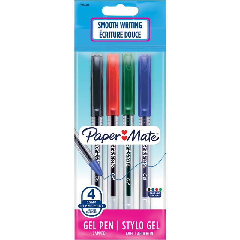 Paper:Mate Gelschreiber Jiffy, sortiert, 4er Polybag