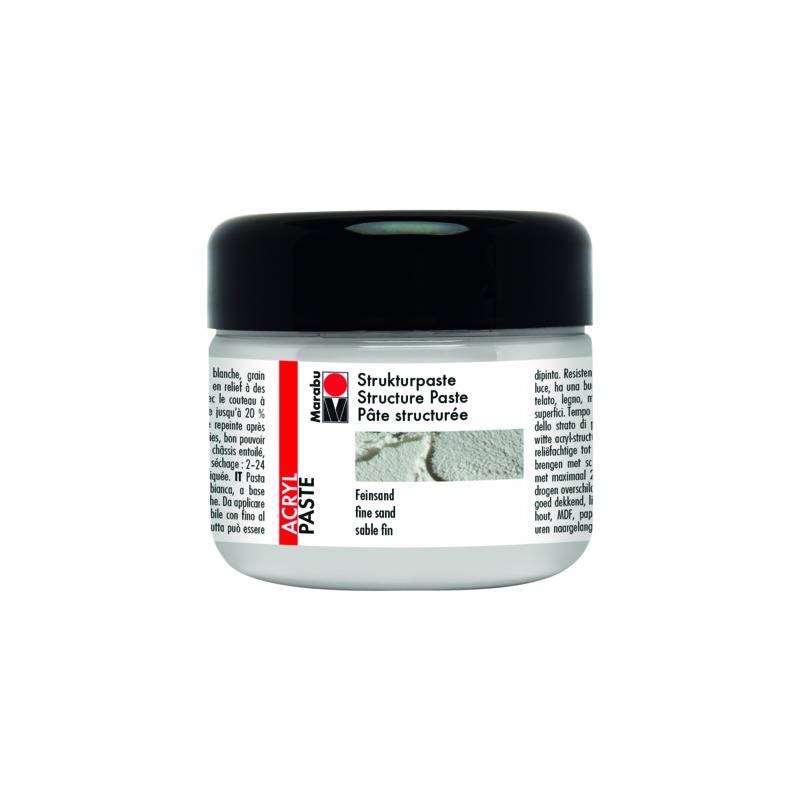 Marabu Acryl-Strukturpaste, 225 ml, feinsand