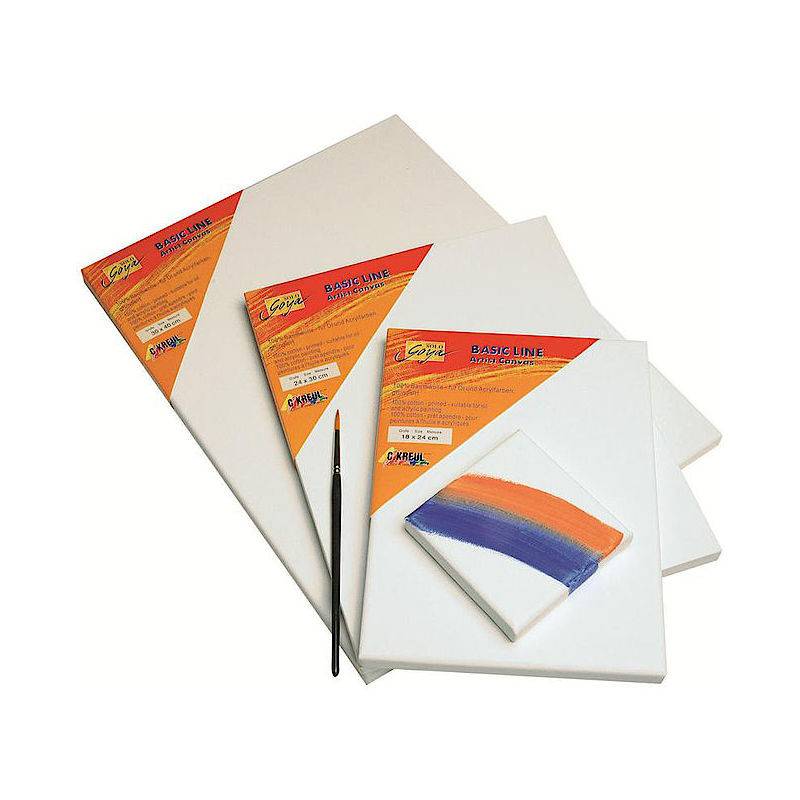 KREUL Keilrahmen SOLO Goya BASIC LINE, 100 x 100 mm