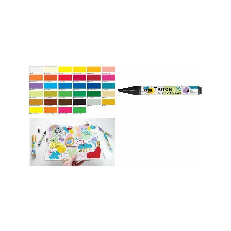KREUL Acrylmarker TRITON Acrylic Marker, weiß