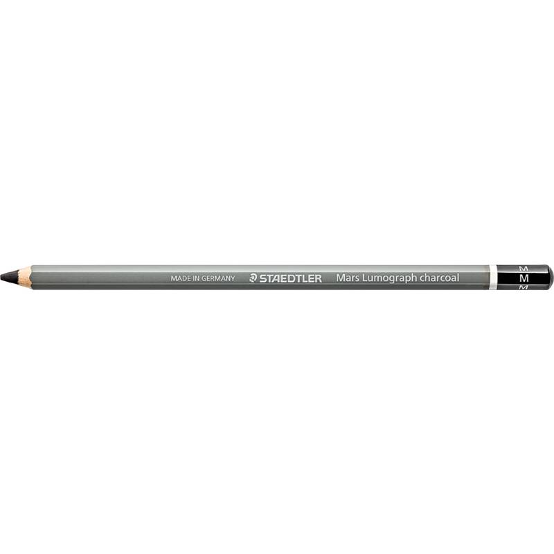 STAEDTLER Kohlestift Mars Lumograph charcoal, Härtegrad: M