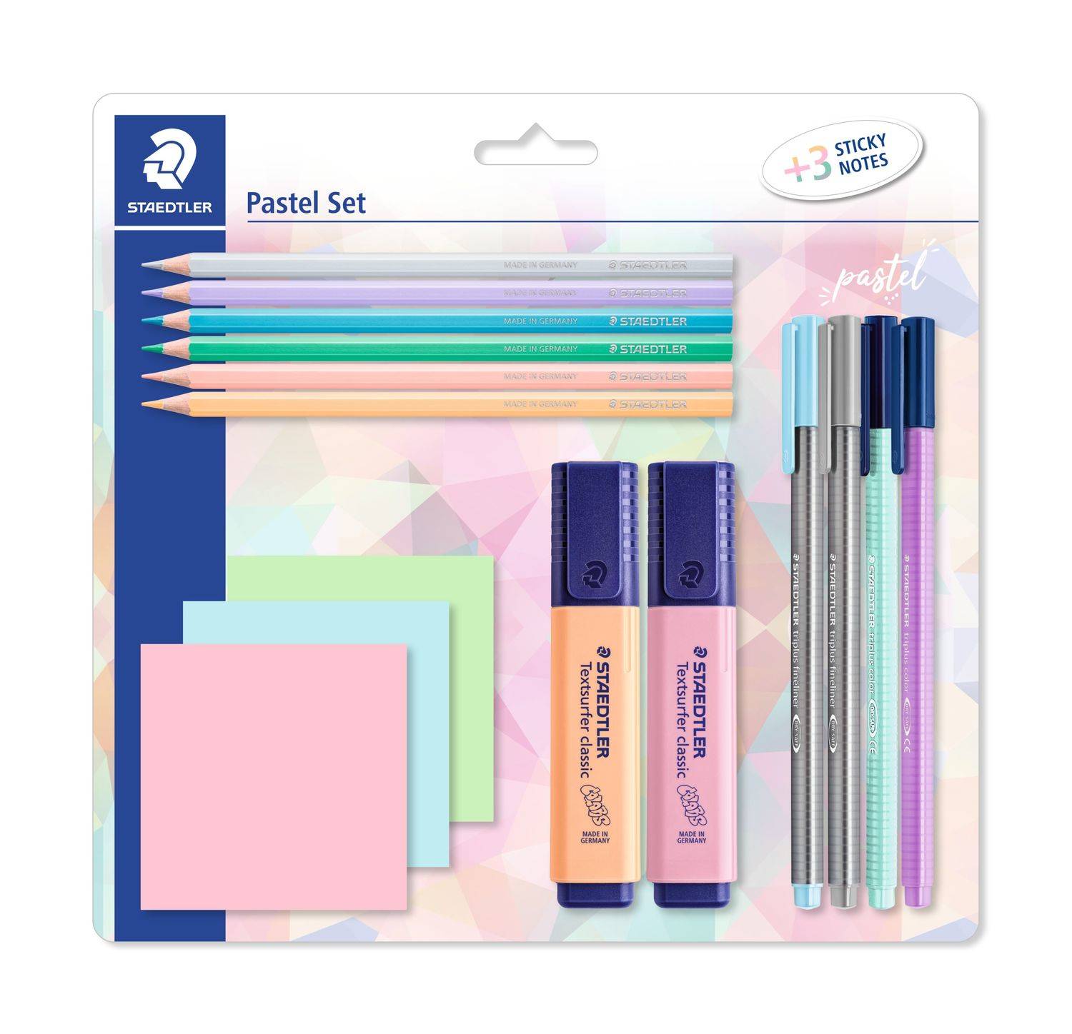 Staedtler 61 SBK, Pastellstift, 15 Stück(e)