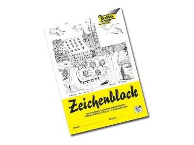 Folia Zeichenblock - Klebebandbindung - A4