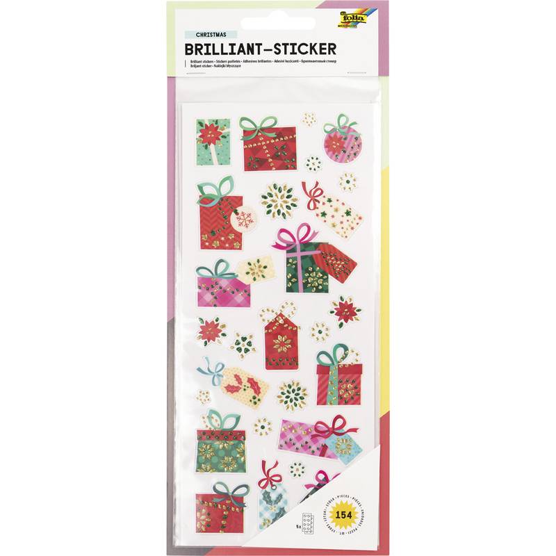 folia Brilliant-Weihnachts-Sticker "Weihnachten"