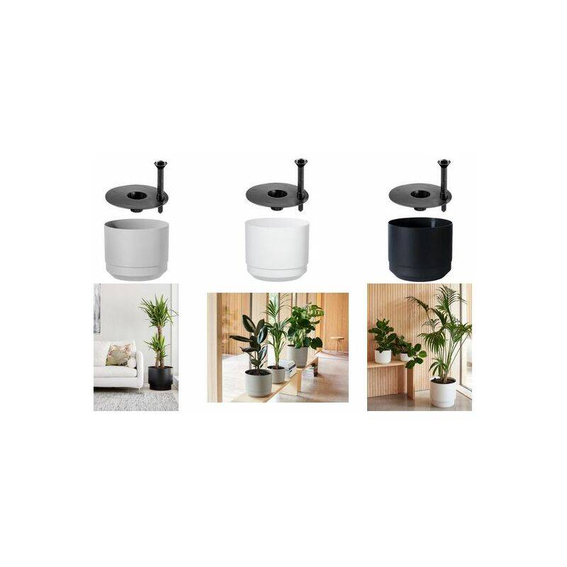 orthex Blumentopf PAULINA, Durchmesser: 140 mm, weiß