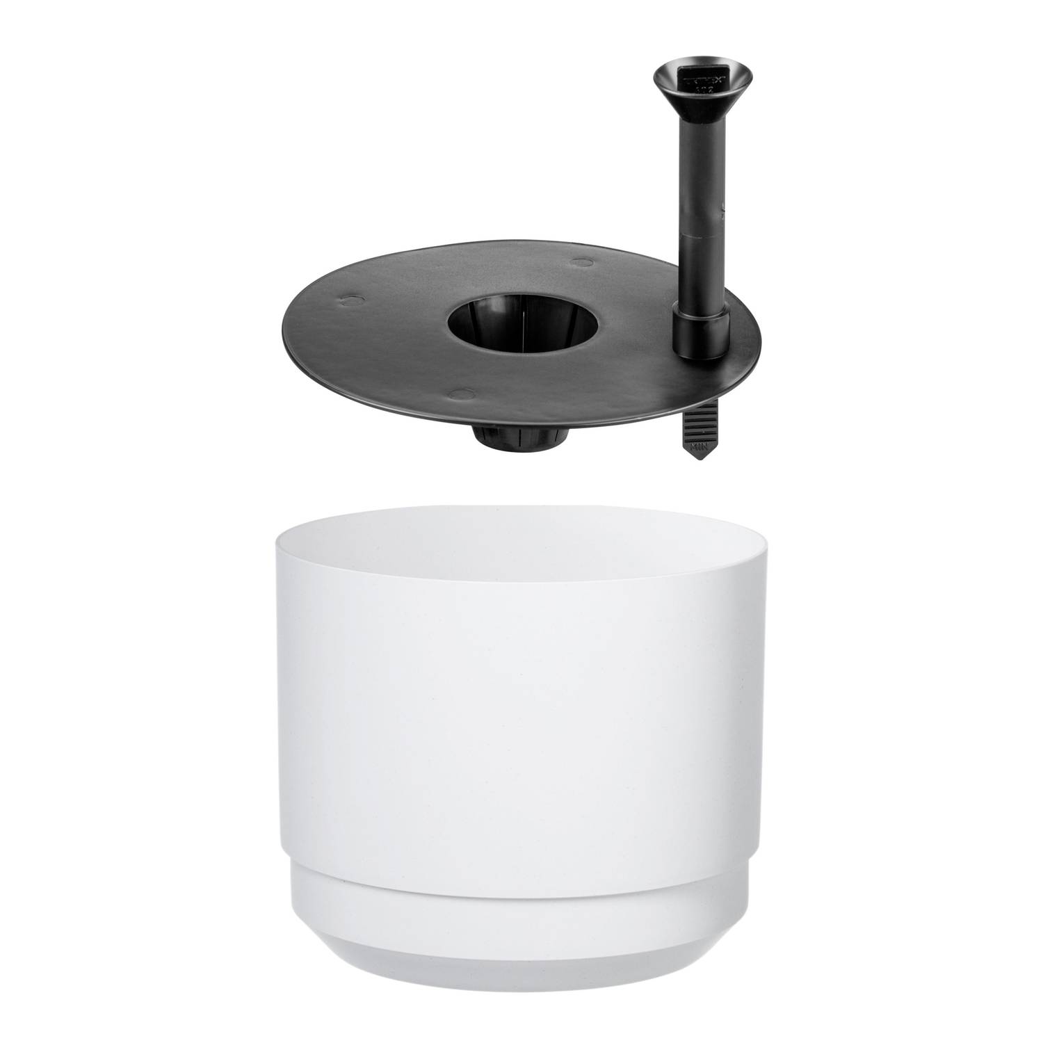 ORTHEX Blumentopf Paulina mit Bewässerungssystem Ø17cm weiß, weiß