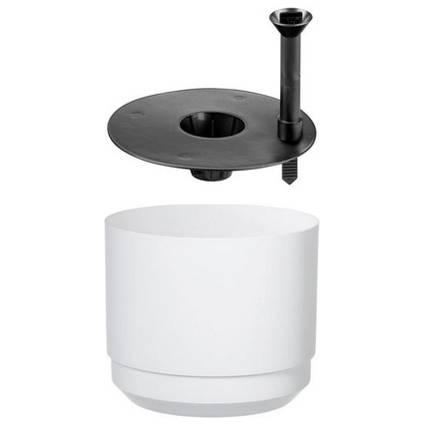 orthex Blumentopf PAULINA, Durchmesser: 200 mm, weiß