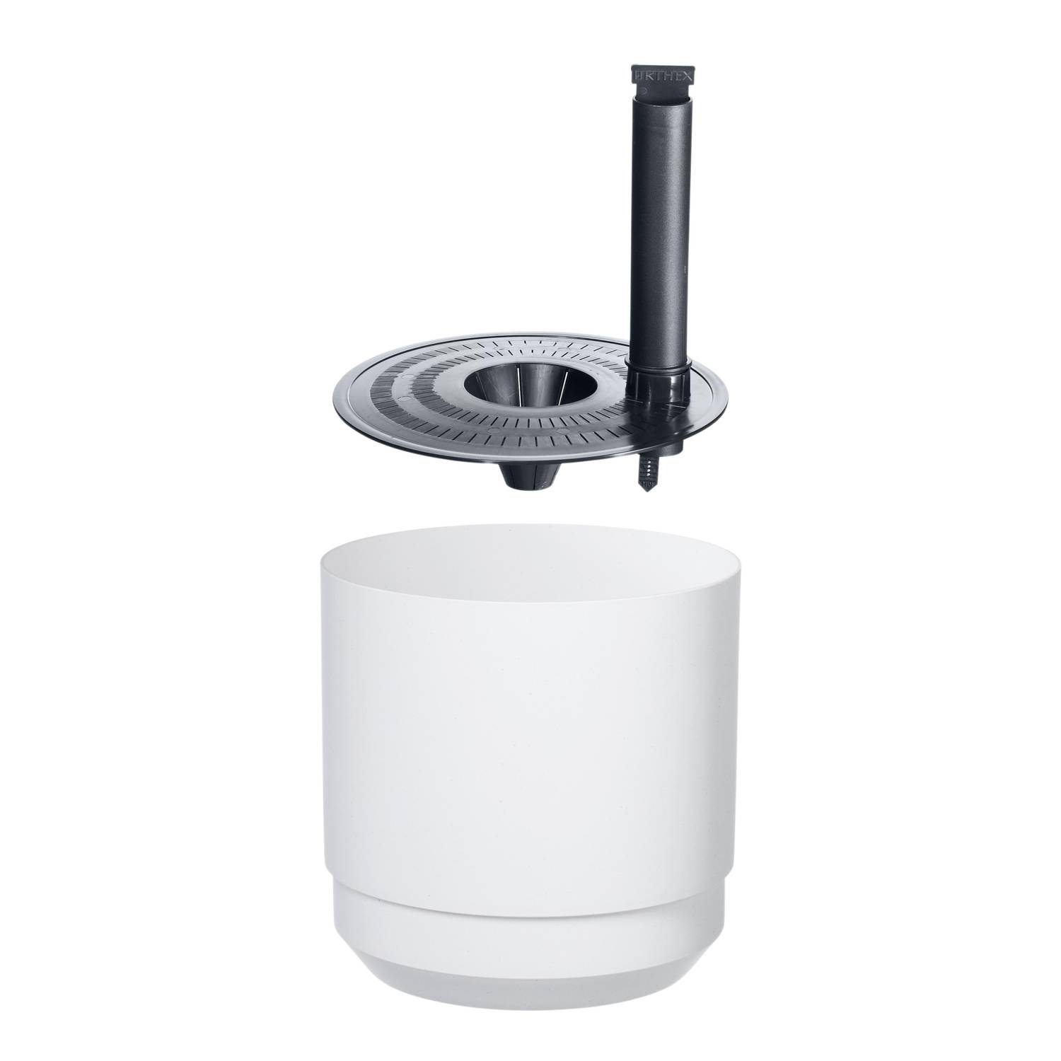 ORTHEX Blumentopf Paulina mit Bewässerungssystem Ø30cm weiß, weiß