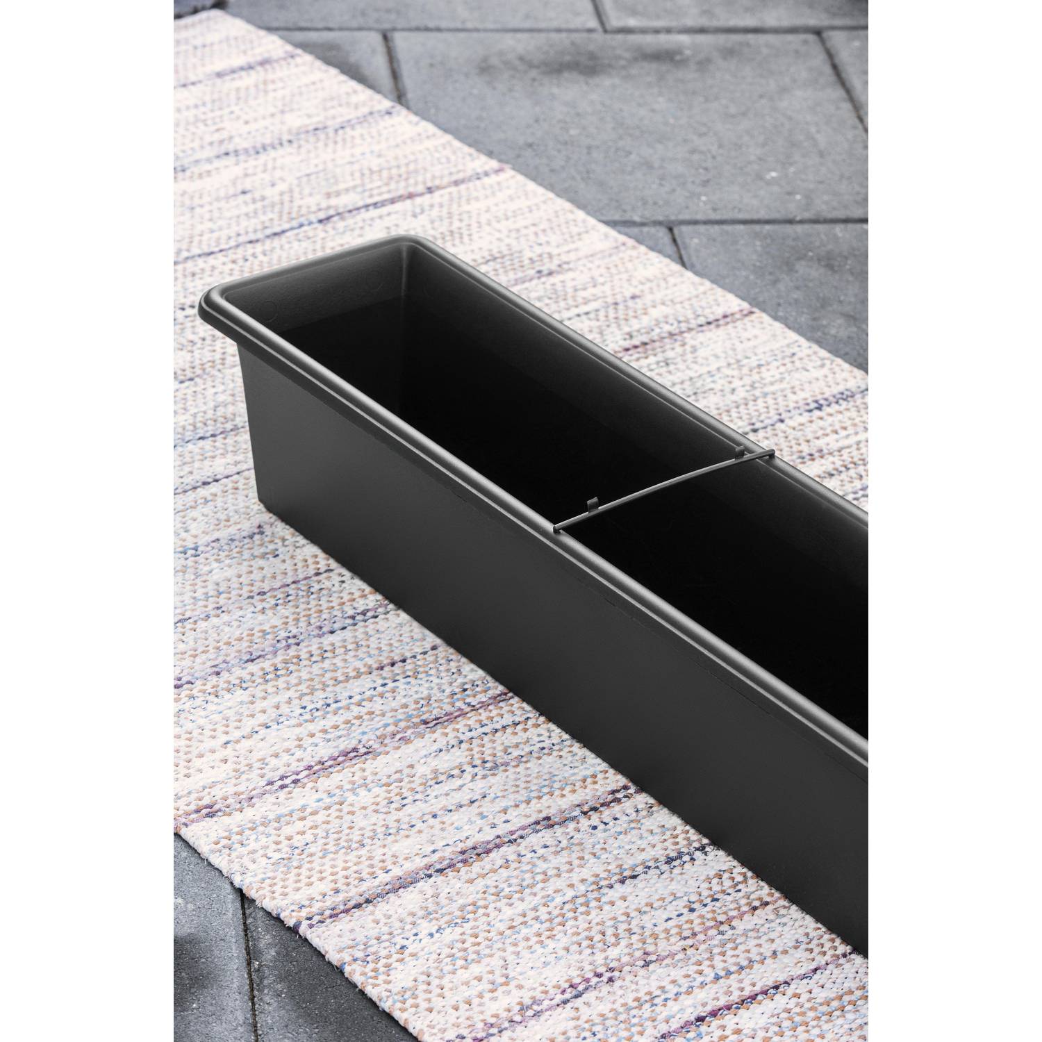 ORTHEX Balkonkasten Botanica 80cm, schwarz