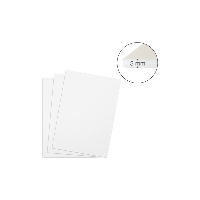 transotype Foam Board, 700 x 1.000 mm, weiß, 3 mm